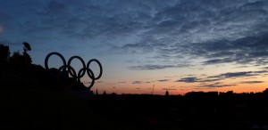 Olympic sunset