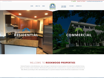 Rookwood Properties Website Example