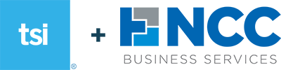 TSI + NCC Business Services logo