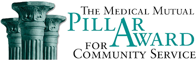 Medical Mutual Pillar Award for Community Service logo