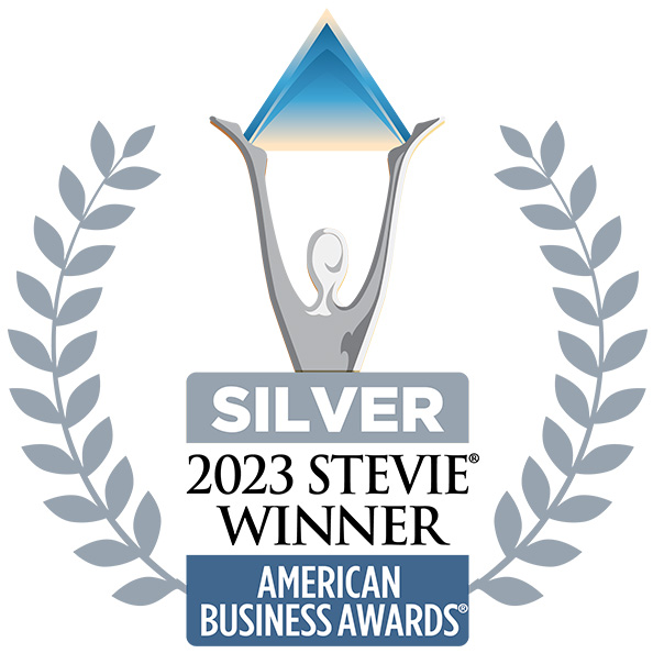 Stevie Silver Logo, the award that Rent Manager's Customer Support Department won