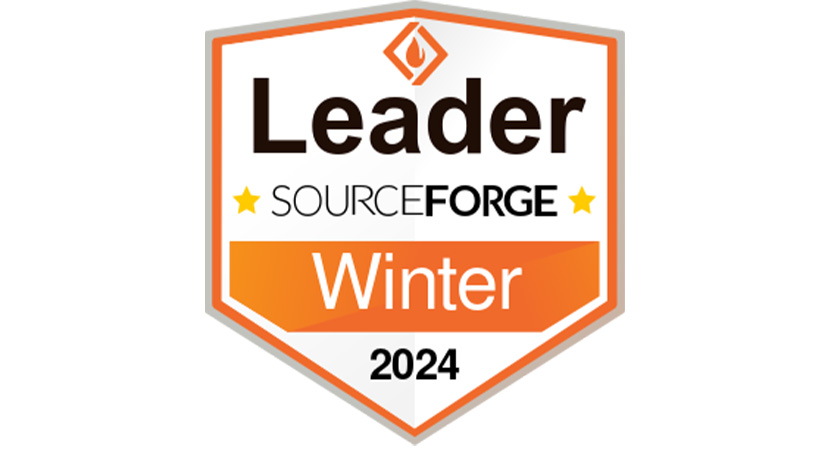 SourceForge Winter 2024 Leader Award Logo