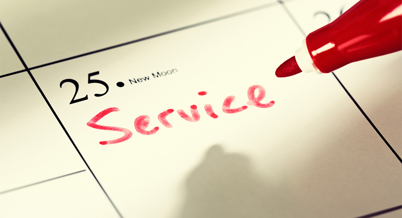 Maintenance Scheduling-Service Image