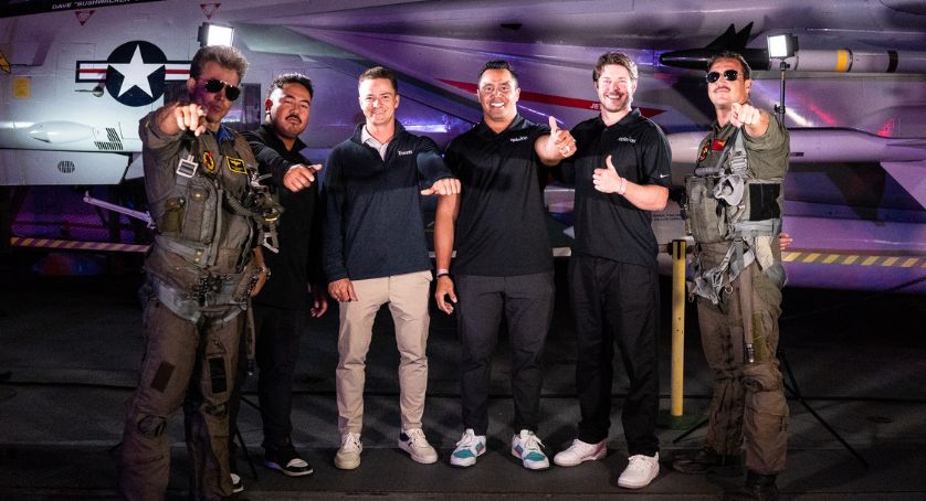 Top Gun Takeoff Social Event Photo Op