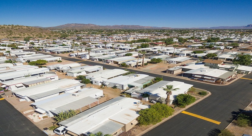 aerial view of a Roots Management Group property