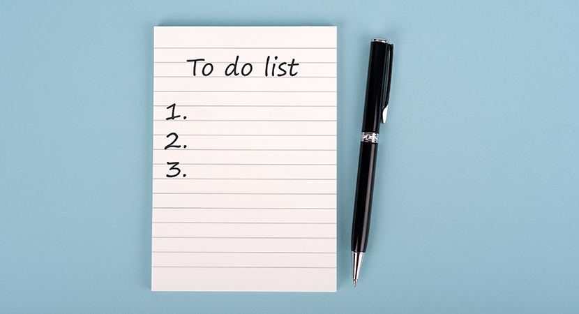 To do list