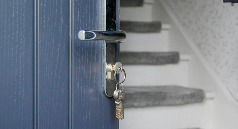 Opened Front Door